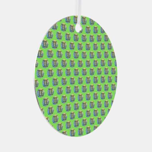 Gemini Ornament Aus Metall (Vorderseite Rechts)