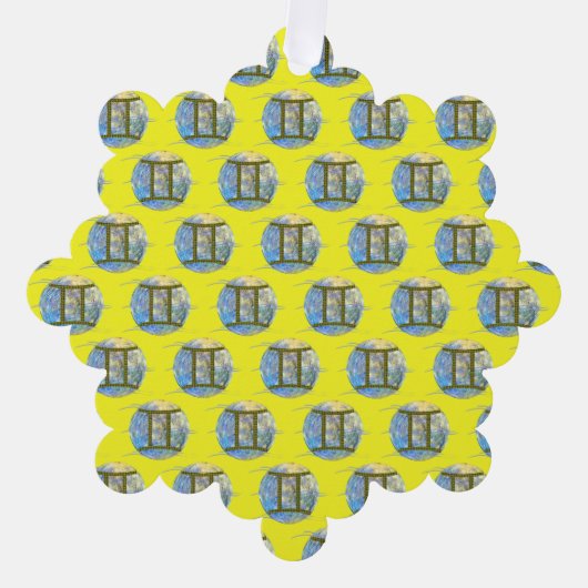 Gemini Ornament Karte (Vorderseite)
