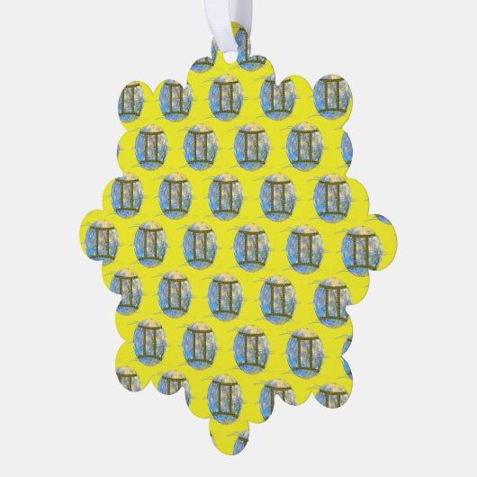 Gemini Ornament Karte (Linke Ecke)