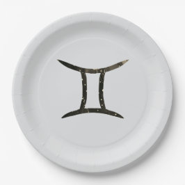 Gemini Party 9" Runde Paper Teller