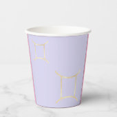 Gemini Party Cups Pappbecher (Vorderseite)