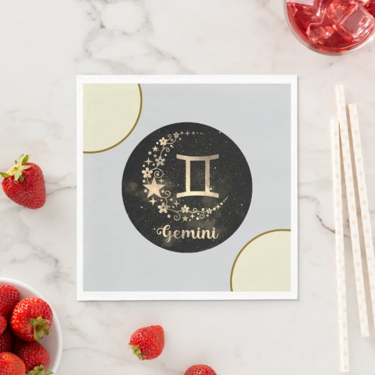 Gemini Party Napkins Serviette (Beispiel)
