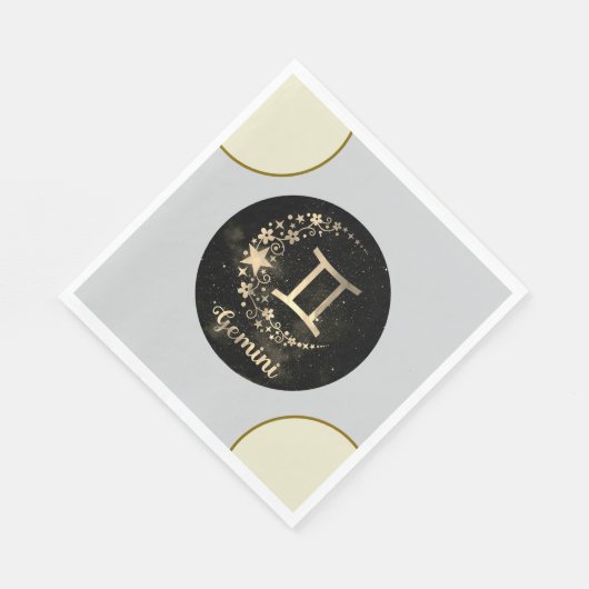 Gemini Party Napkins Serviette (Ecke)