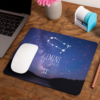 Gemini | Personalisierte Sternbilder Mousepad