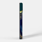Gemini Phone Case, blau iPhone Hülle (Rechte Seite)