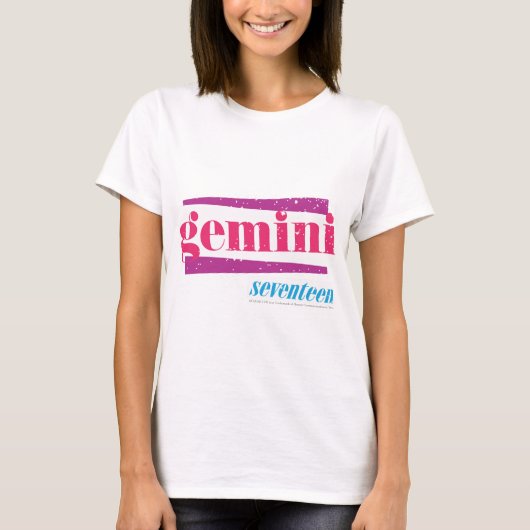 Gemini Pink T-Shirt (Vorderseite)