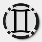 Gemini Pokerchips (Rückseite)