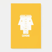 Gemini Post-it Klebezettel (Vorderseite)