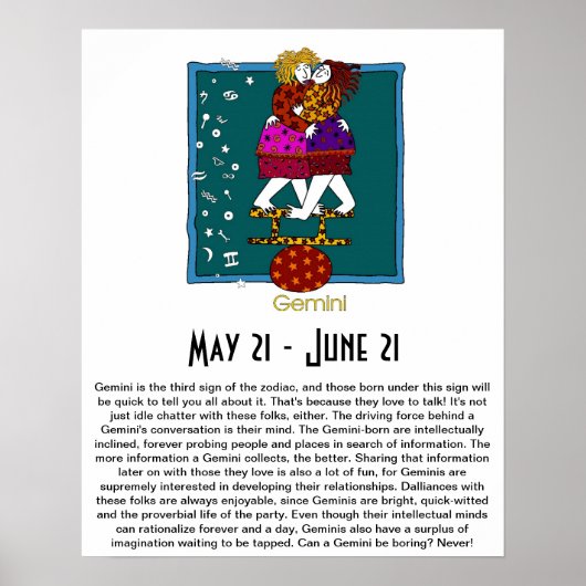 Gemini Poster (Vorne)