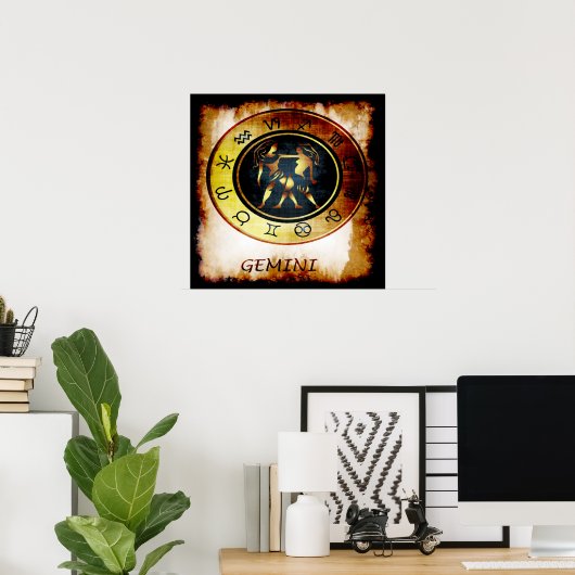 Gemini Poster (Heimbüro)
