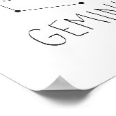 Gemini Poster (Ecke)