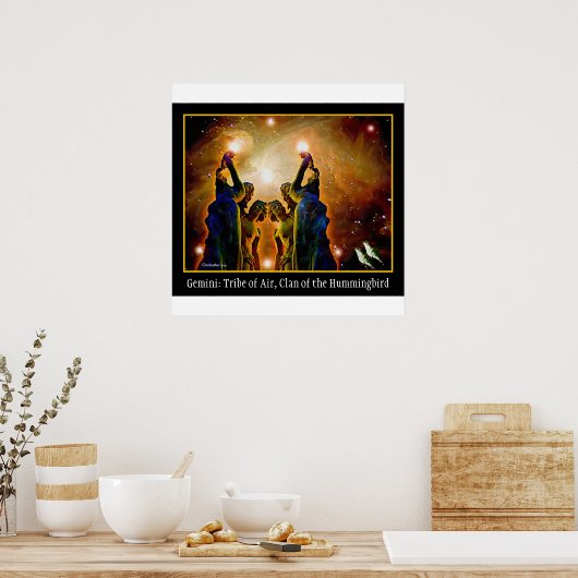 Gemini-Poster Poster (Küche)