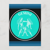 Gemini Postkarte (Vorderseite)