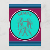 Gemini Postkarte (Vorderseite)