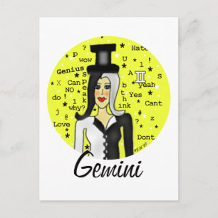 Gemini Postkarte