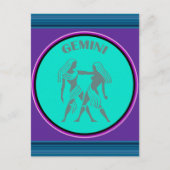 Gemini Postkarte (Vorderseite)