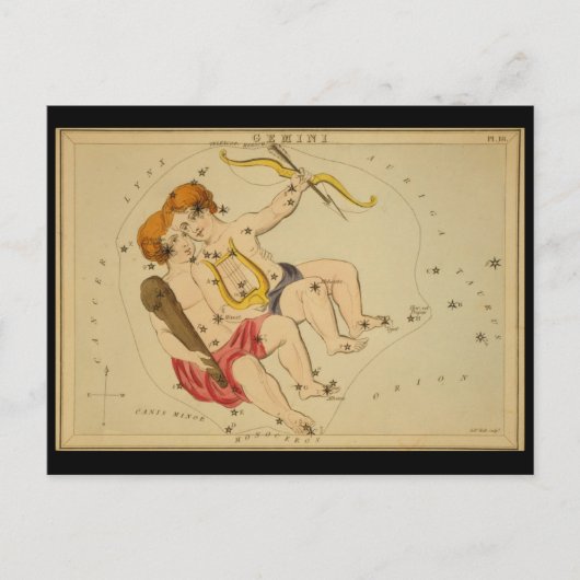 Gemini Postkarte (Vorderseite)