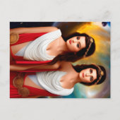 Gemini Postkarte (Vorderseite)