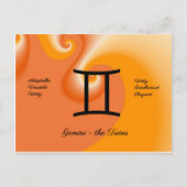 Gemini Postkarte (Vorderseite)