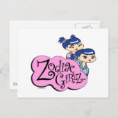 Gemini Postkarte (Vorne/Hinten)