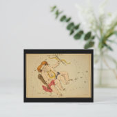 Gemini Postkarte (Stehend Vorderseite)