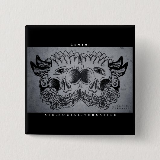 Gemini Print Button (Vorderseite)