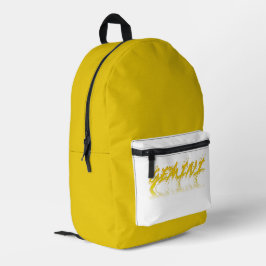 Gemini Reflektion Bedruckter Rucksack