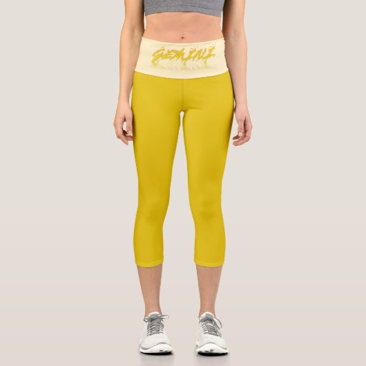 Gemini Reflektion Capri Leggings (Vorderseite)