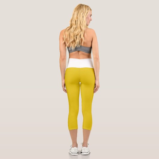 Gemini Reflektion Capri Leggings (Rückseite)