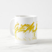 Gemini Reflektion Kaffeetasse (Vorderseite Links)