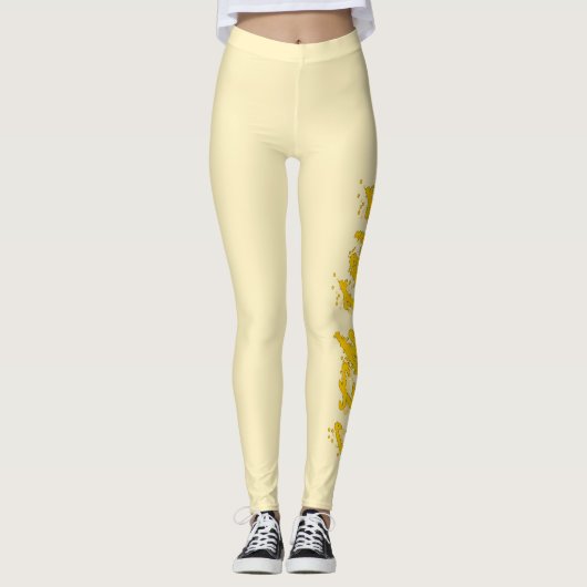 Gemini Reflektion Leggings (Vorderseite)