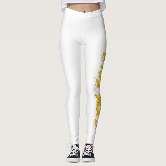 Gemini Reflektion Leggings (Vorderseite)