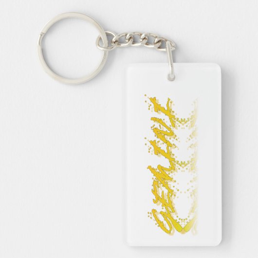 Gemini Reflektion Schlüsselanhänger (Vorderseite)