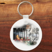 Gemini Riese - Route 66 Schlüsselanhänger (Vorderseite)