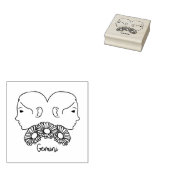 Gemini Rubber Briefmarke Gummistempel (Stempel)