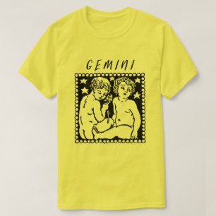 Gemini-Saison-Zodiac-Logo-Logo T-Shirt