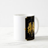 Gemini Saucy signiert astrologische Tasse (VorderseiteRechts)