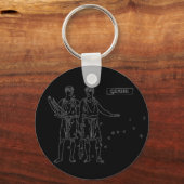 Gemini Schlüsselanhänger (Vorderseite)