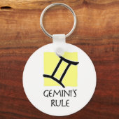 Gemini Schlüsselanhänger (Vorderseite)