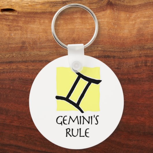 Gemini Schlüsselanhänger (Vorderseite)