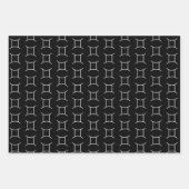 Gemini-Set von 3 Wrapping Paper-Sets Geschenkpapier Set (Vorderseite 2)