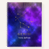 Gemini Sign Personalisiert Journal - Office Notizblock (Vorderseite)