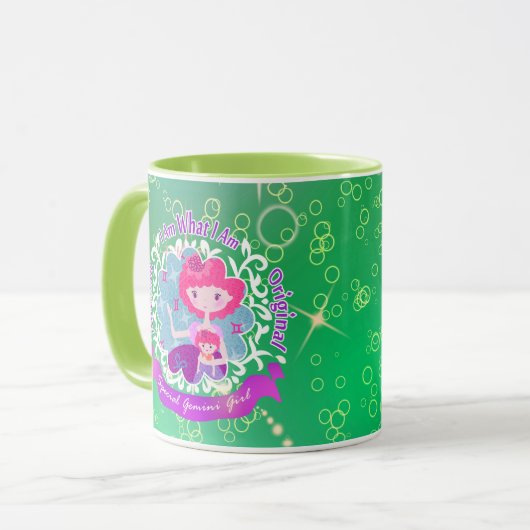 Gemini Signs-Tasse Tasse (Vorderseite Links)