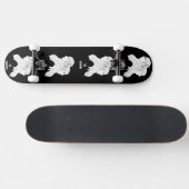 Gemini-Silhouette Skateboard (Horizontal)