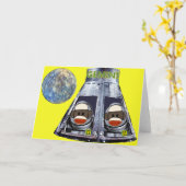 Gemini Sock Monkeys Karte (Gelbe Blume)