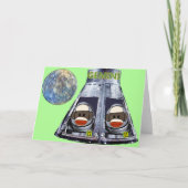 Gemini Sock Monkeys Karte (Vorderseite)
