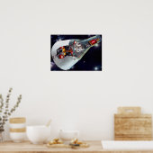 Gemini Spacecraft Poster (Küche)
