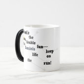 Gemini Spaß & Inspirierend Design für Tagesgebrauc Verwandlungstasse (Vorderseite Links)