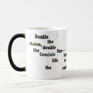Gemini Spaß & Inspirierend Design für Tagesgebrauc Verwandlungstasse