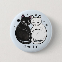 Gemini Stern signieren Zwillinge zodiakischer Ster Button